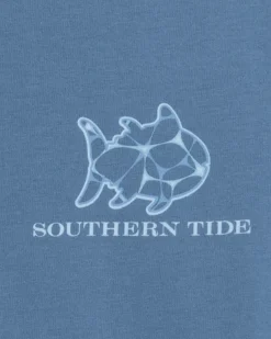 Southern Tide Sailing With Skipjacks Short Sleeve T-Shirt Coronet Blue Store