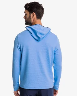 Southern Tide Scuttle Heather Performance Quarter Zip Hoodie Cheap