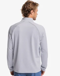 Southern Tide Scuttle Heather Performance Quarter Zip Cheap