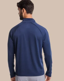 Southern Tide Scuttle Heather Performance Quarter Zip Cheap