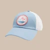 Southern Tide Skipjack Beach Club Trucker Hat Light Blue Store