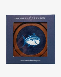 Southern Tide Skipjack Coaster Set Navy Clearance