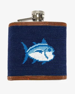 Southern Tide Skipjack Flask Navy Cheap