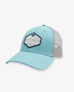 Southern Tide Skipjack Trademark Trucker Hat Blue Store