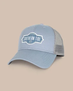 Southern Tide Badge Trucker Dusty Blue Clearance