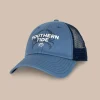 Southern Tide Crab Print Trucker Blue Best