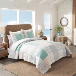 WPH Southern Tide Nautical Mile European Square Sham Seaglass Fashion