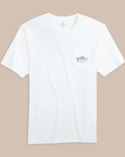 Southern Tide St Opaque Short Sleeve T-Shirt Classic White Best Sale