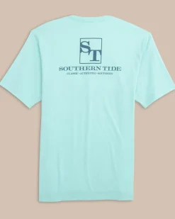 Southern Tide St Tradition Short Sleeve T-Shirt Wake Blue Outlet