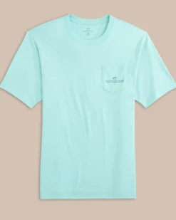 Southern Tide St Tradition Short Sleeve T-Shirt Wake Blue Outlet