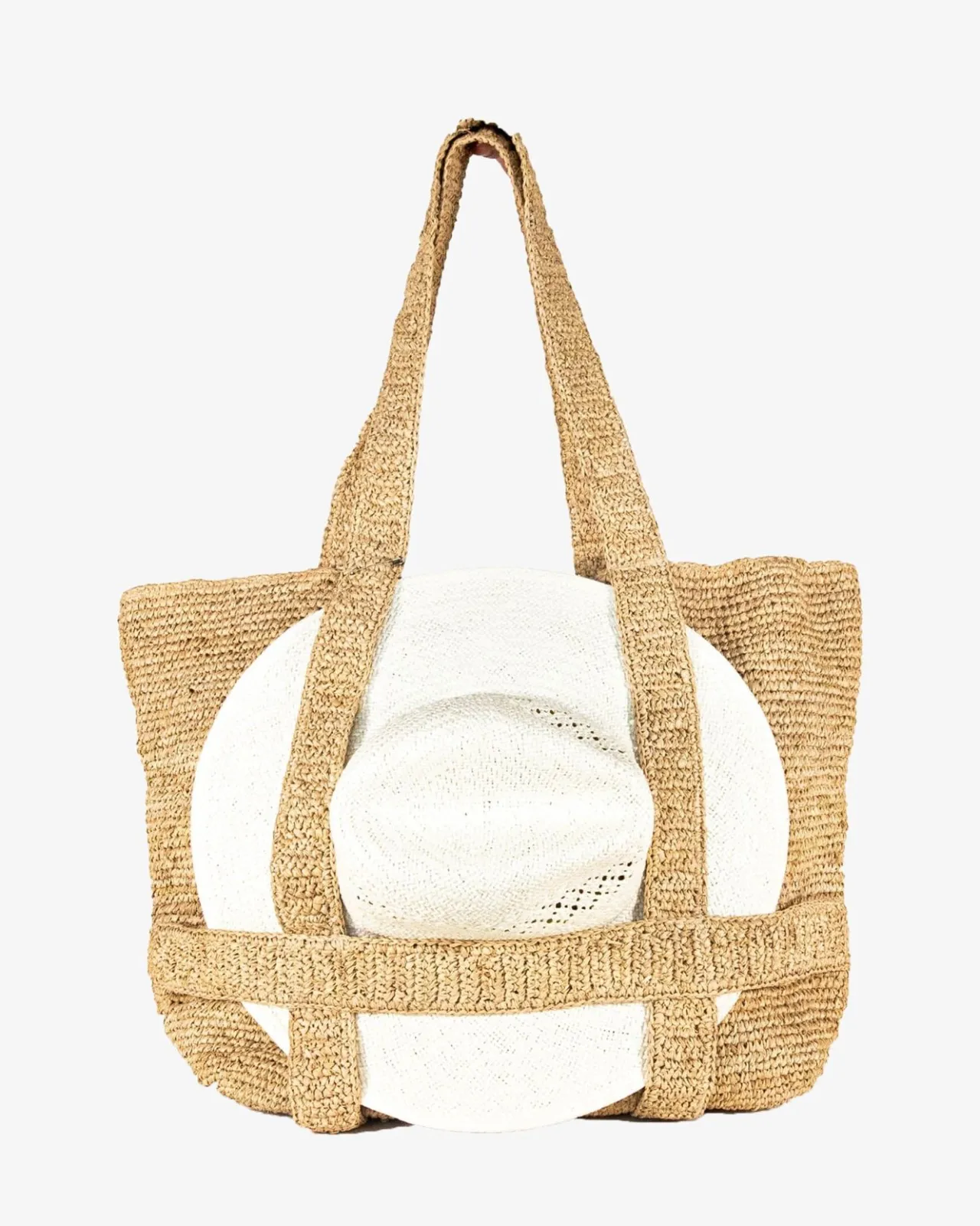 Southern Tide Straw Traveler Tote Natural Store