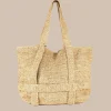 Southern Tide Straw Traveler Tote Natural Flash Sale