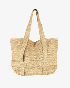 Southern Tide Straw Traveler Tote Natural Flash Sale