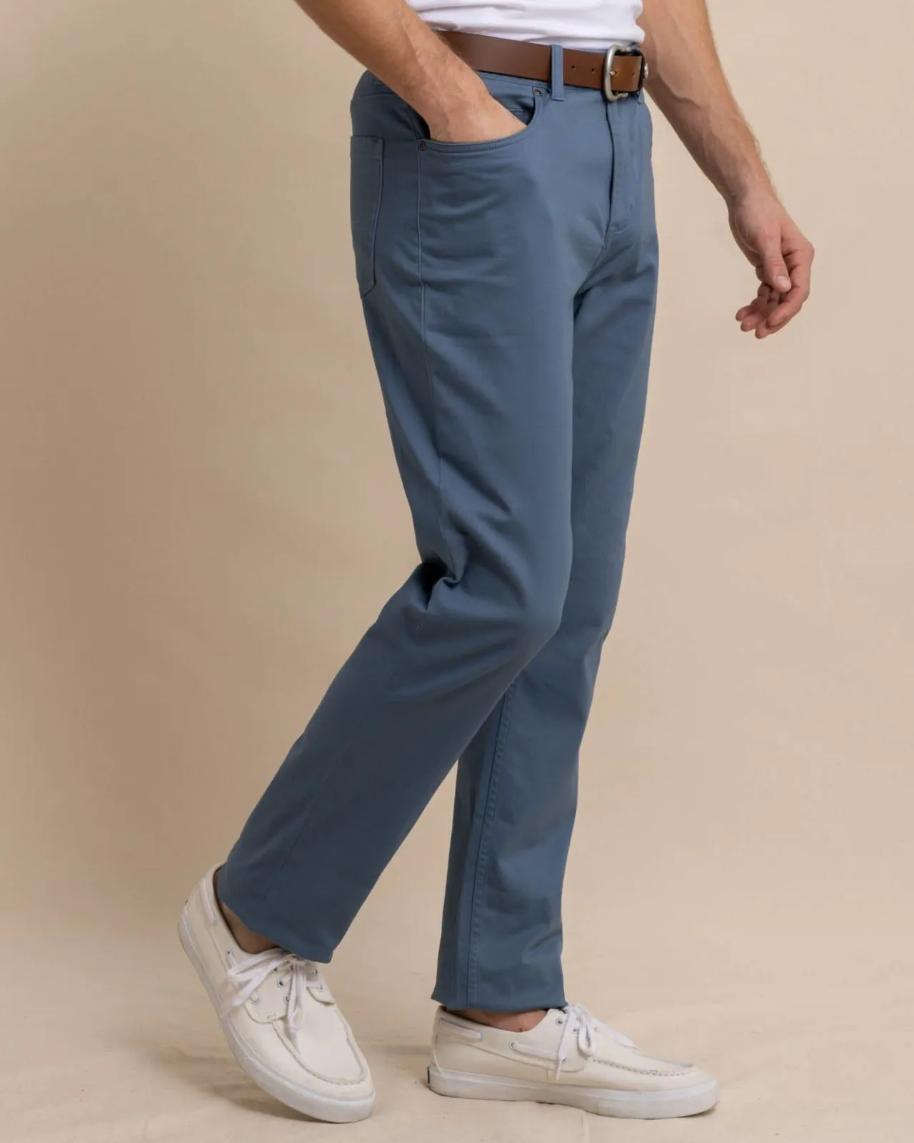 Southern Tide Sullivan Five Pocket Pant Blue Haze Cheap