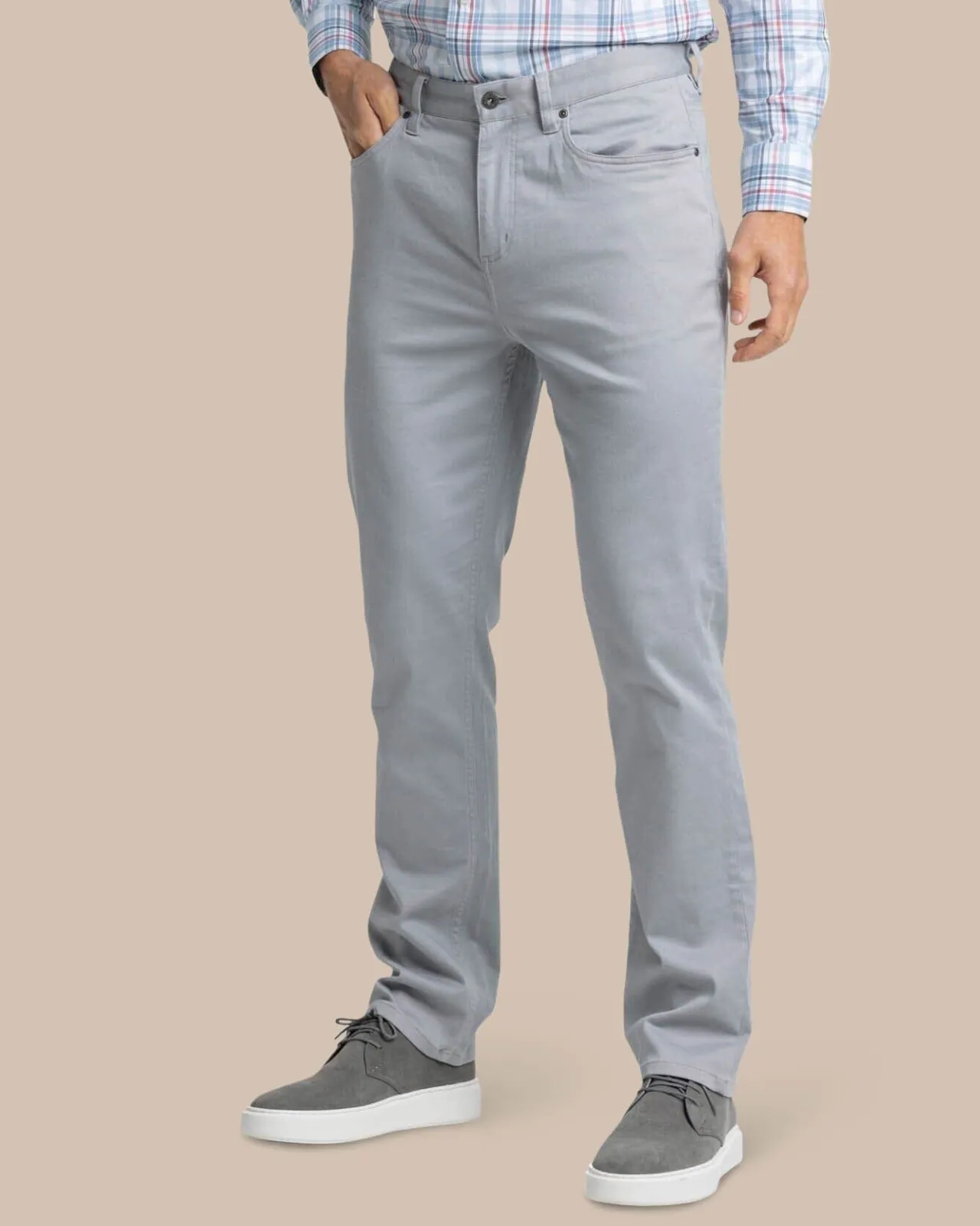 Southern Tide Sullivan Five Pocket Pant Ultimate Grey Store