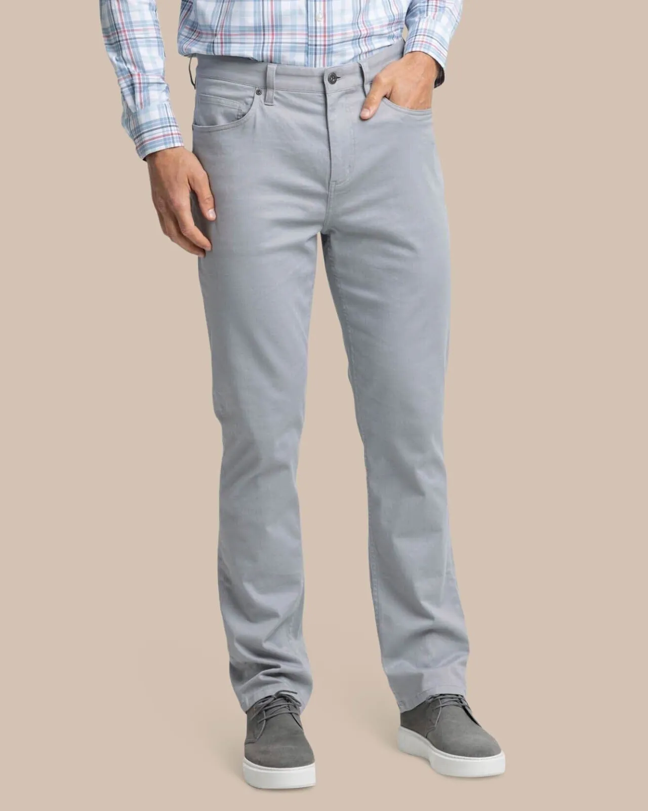 Southern Tide Sullivan Five Pocket Pant Ultimate Grey Store