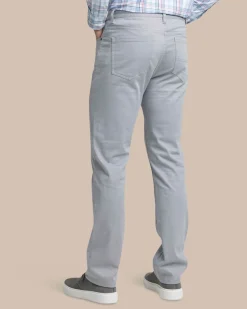 Southern Tide Sullivan Five Pocket Pant Ultimate Grey Store