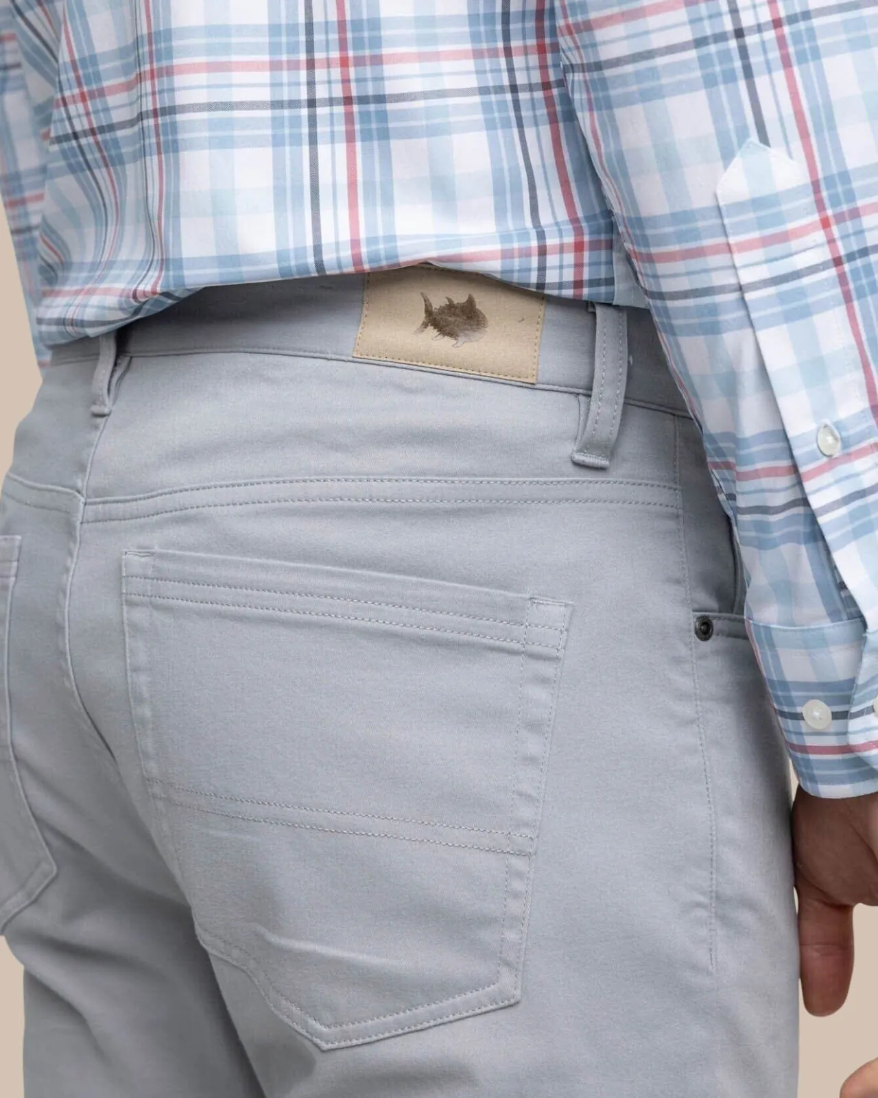 Southern Tide Sullivan Five Pocket Pant Ultimate Grey Store