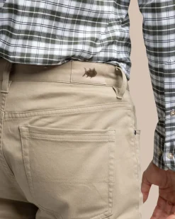 Southern Tide Sullivan Five Pocket Pant Sandstone Khaki Flash Sale