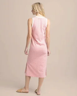 Southern Tide Sun Farer Stripe Midi Tank Dress Cheap