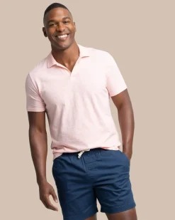 Southern Tide Sun Farer Summertree Stripe Polo Best