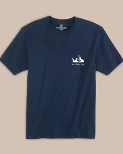 Southern Tide Sunset Silhouette T-Shirt Clearance