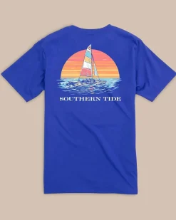 Southern Tide Sunset Silhouette T-Shirt Clearance