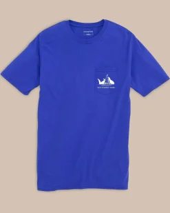 Southern Tide Sunset Silhouette T-Shirt Clearance