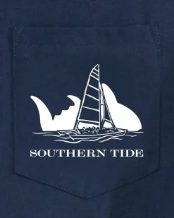 Southern Tide Sunset Silhouette T-Shirt Clearance