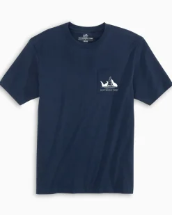 Southern Tide Sunset Silhouette T-Shirt Clearance