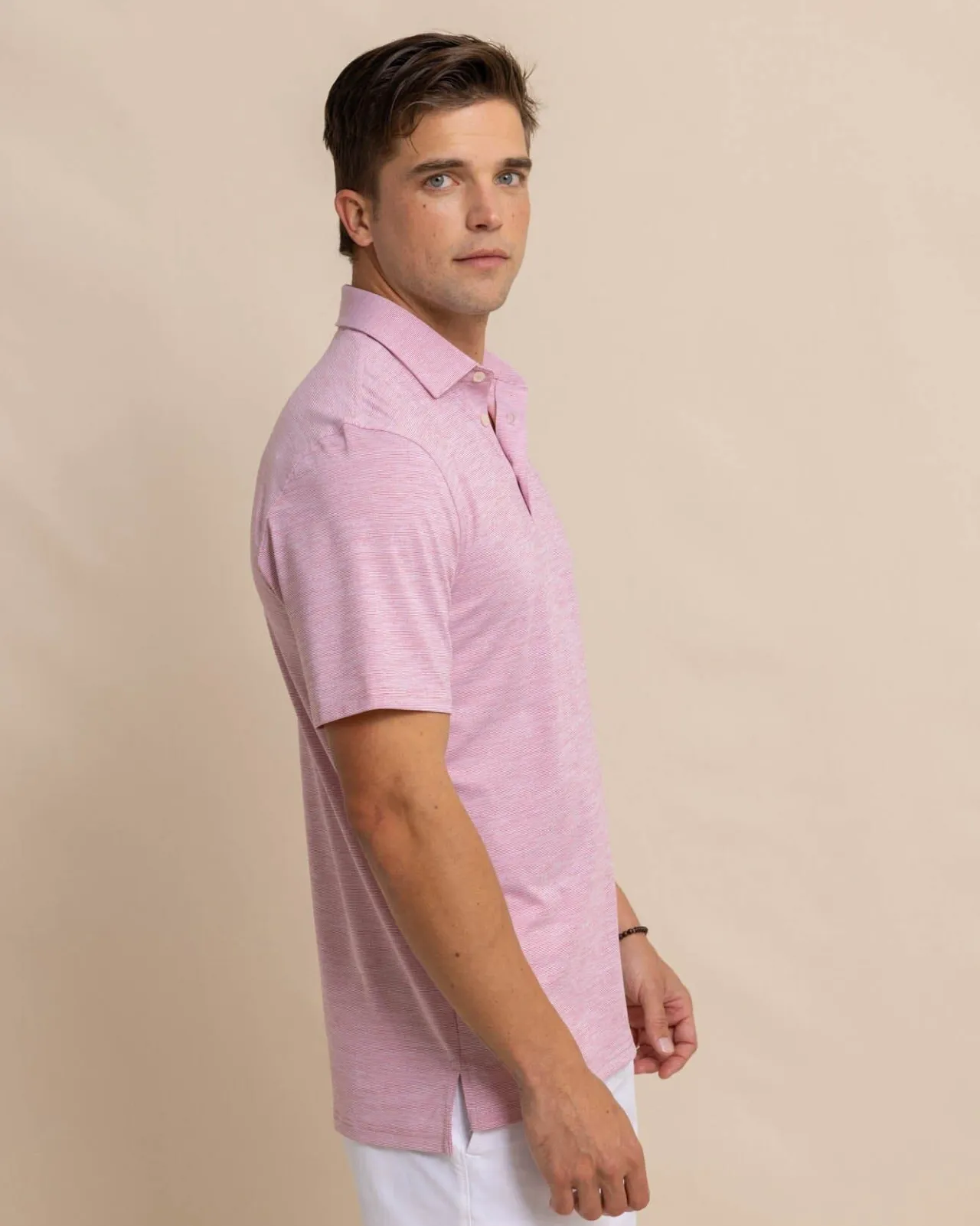 Southern Tide Team Colors Driver Spacedye Polo Shirt Store