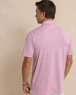 Southern Tide Team Colors Driver Spacedye Polo Shirt Store