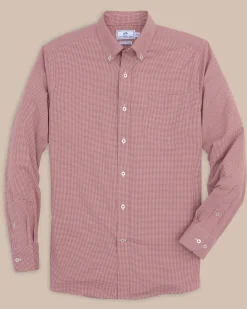 Southern Tide Team Colors Gingham Intercoastal Sport Shirt Cheap