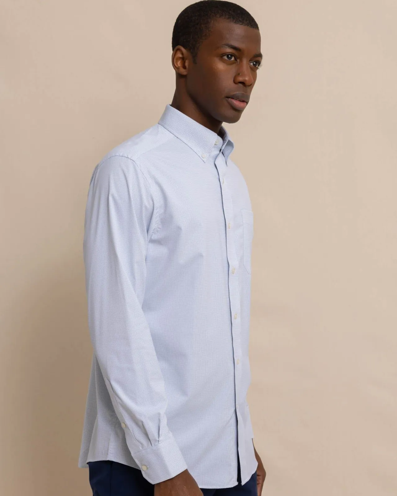 Southern Tide Team Colors Gingham Intercoastal Sport Shirt Cheap