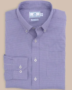 Southern Tide Team Colors Gingham Intercoastal Sport Shirt Cheap