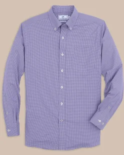 Southern Tide Team Colors Gingham Intercoastal Sport Shirt Cheap