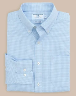 Southern Tide Team Colors Gingham Intercoastal Sport Shirt Cheap