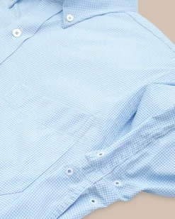 Southern Tide Team Colors Gingham Intercoastal Sport Shirt Cheap