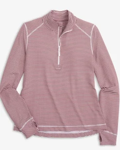 Southern Tide Team Colors Runaround Quarter Zip Pull Over Clearance