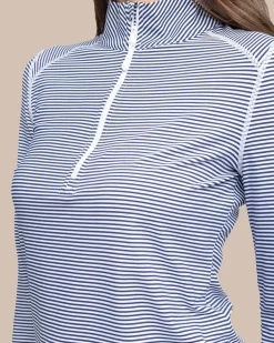 Southern Tide Team Colors Runaround Quarter Zip Pull Over Clearance