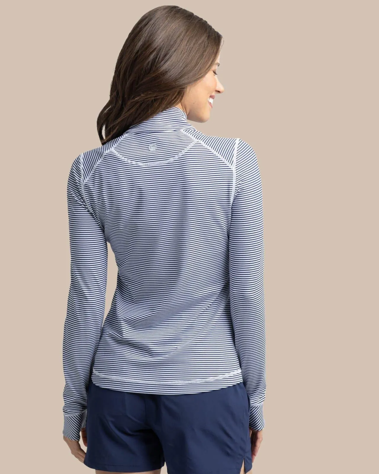 Southern Tide Team Colors Runaround Quarter Zip Pull Over Clearance