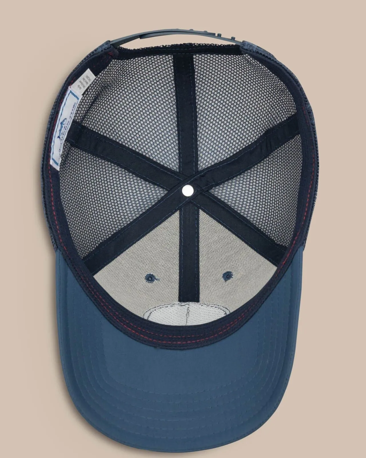 Southern Tide Tennessee Patch Performance Trucker Hat Seven Seas Blue New