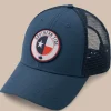 Southern Tide Texas Patch Performance Trucker Hat Seven Seas Blue Store
