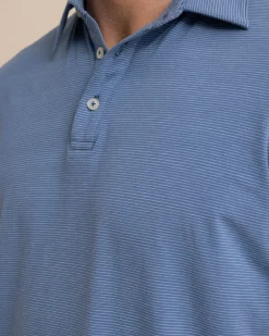Southern Tide The Seaport Davenport Stripe Polo Cheap