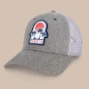 Southern Tide Three Palms Performance Trucker Hat Heather Khaki Outlet