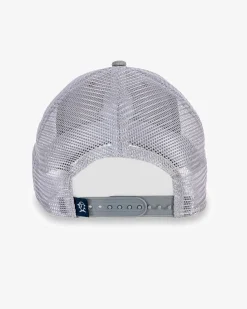 Southern Tide Three Palms Performance Trucker Hat Heather Khaki Outlet