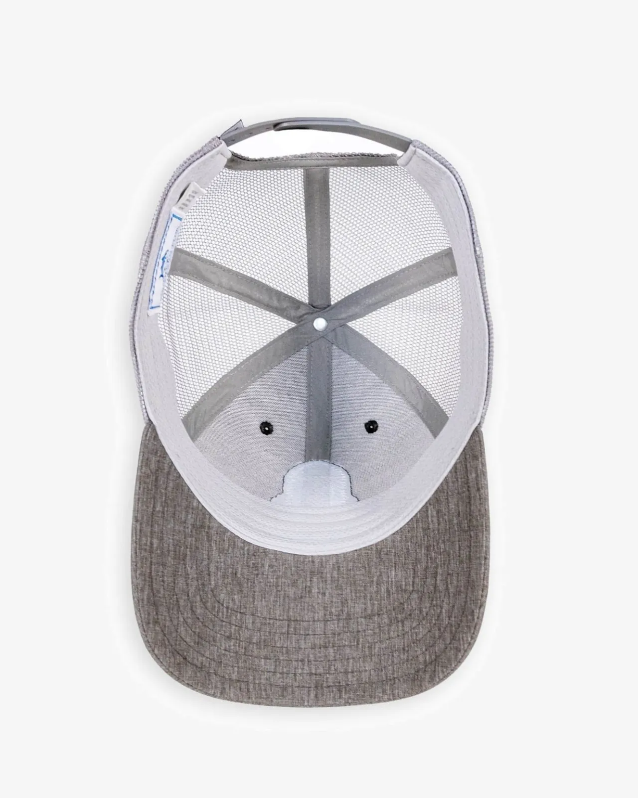 Southern Tide Three Palms Performance Trucker Hat Heather Khaki Outlet