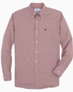 Southern Tide Usc Gamecocks Gingham Button Down Shirt Hot