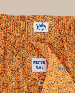 Southern Tide Vacation Views Boxer Desert Flower Coral Sale