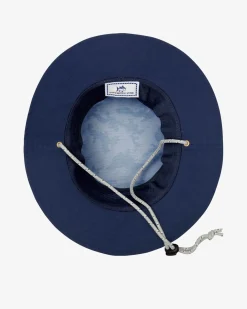 Southern Tide Waterway Camo Print Performance Sun Hat - Navy True Navy Shop